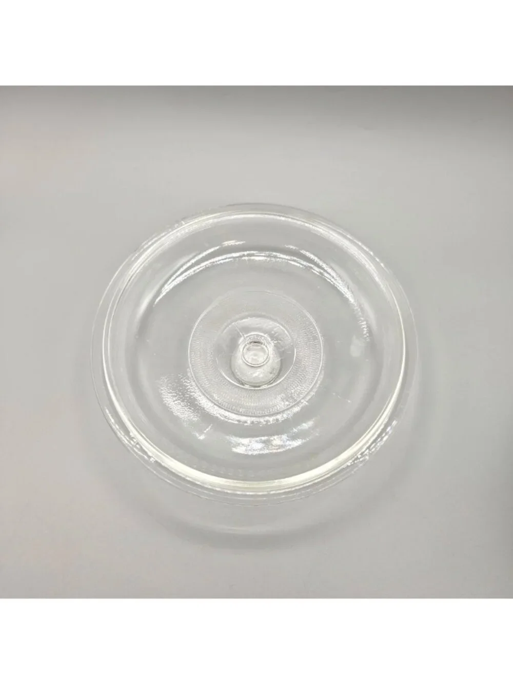 Vintage Pyrex 406 Clear Glass Replacement Lid 7.25